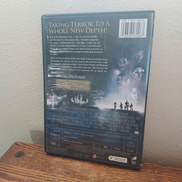 The Cave (DVD, 2006, Widescreen Edition) Pre-Owned Tested Working Great Conditio - Picture 2 of 2